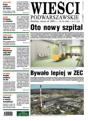 Wieści Podwarszawskie 16/2022