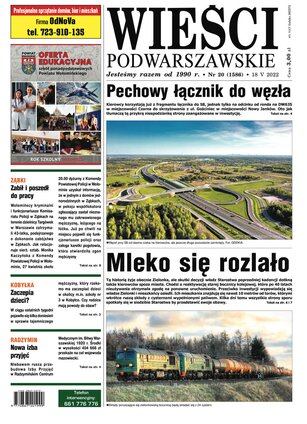Wieści Podwarszawskie 20/2022
