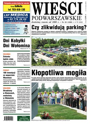 Wieści Podwarszawskie 23/2022