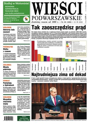 Wieści Podwarszawskie 38/2022