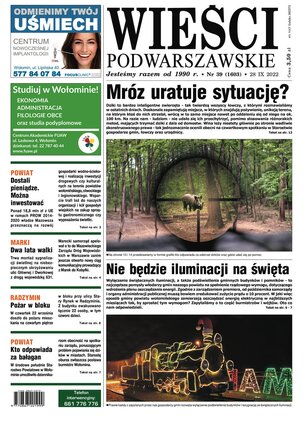 Wieści Podwarszawskie 39/2022