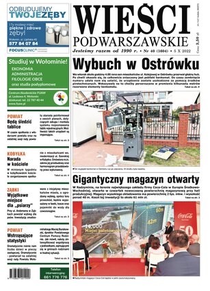 Wieści Podwarszawskie 40/2022