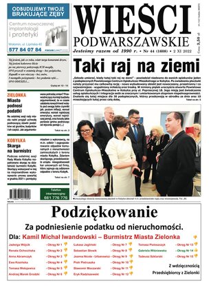 Wieści Podwarszawskie 44/2022