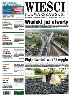 Wieści Podwarszawskie 45/2022