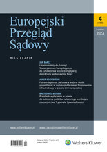 Europejski Przegląd Sądowy 4/2022