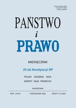 Państwo i Prawo 10/2022