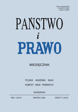 Państwo i Prawo 3/2022