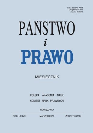 Państwo i Prawo 3/2022