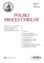 Polski Proces Cywilny 3/2022