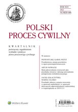 Polski Proces Cywilny 4/2022