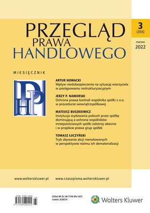 Przegląd Prawa Handlowego 3/2022
