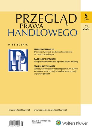 Przegląd Prawa Handlowego 5/2022
