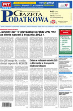 Gazeta Podatkowa 13/2022