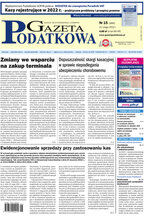 Gazeta Podatkowa 15/2022