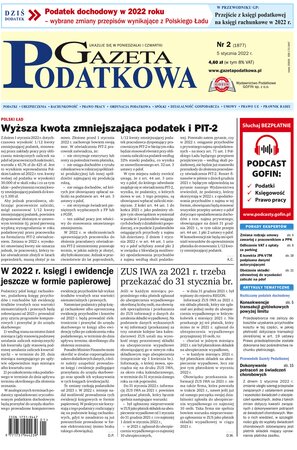 Gazeta Podatkowa 2/2022