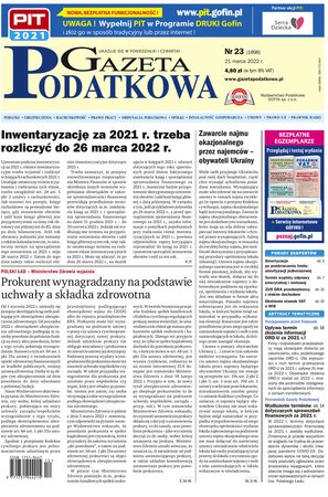 Gazeta Podatkowa 23/2022