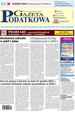 Gazeta Podatkowa 3/2022