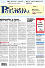 Gazeta Podatkowa 32/2022