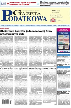 Gazeta Podatkowa 43/2022