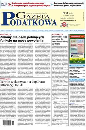 Gazeta Podatkowa 51/2022
