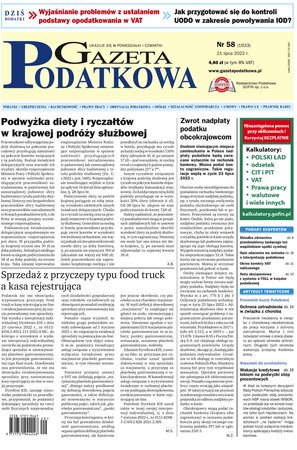 Gazeta Podatkowa 58/2022