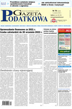 Gazeta Podatkowa 70/2022