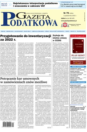 Gazeta Podatkowa 79/2022