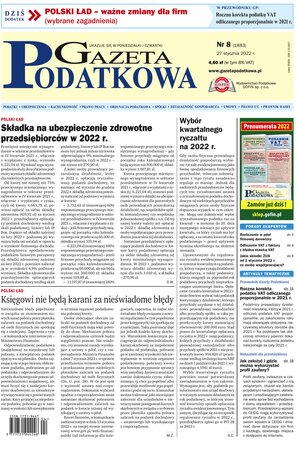 Gazeta Podatkowa 8/2022