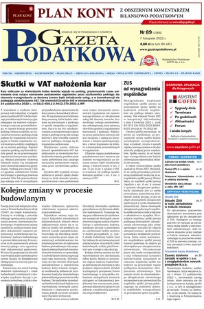 Gazeta Podatkowa 89/2022