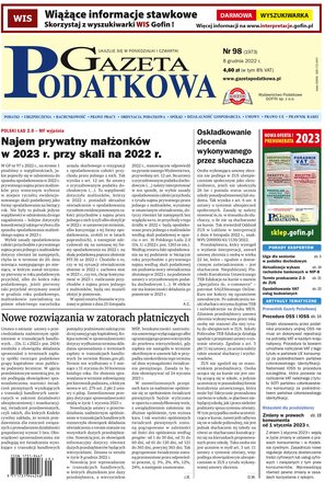 Gazeta Podatkowa 98/2022
