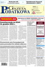 Gazeta Podatkowa 99/2022
