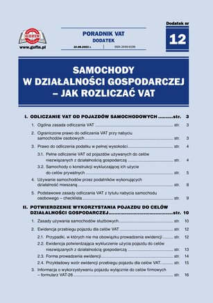 Poradnik VAT 15/2022