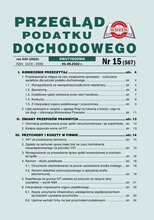 Przegląd Podatku Dochodowego 15/2022