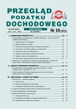 Przegląd Podatku Dochodowego 19/2022