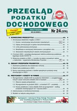 Przegląd Podatku Dochodowego 24/2022