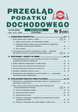 Przegląd Podatku Dochodowego 5/2022