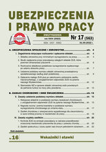 Ubezpieczenia i Prawo Pracy 17/2022
