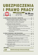 Ubezpieczenia i Prawo Pracy 20/2022