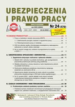 Ubezpieczenia i Prawo Pracy 24/2022