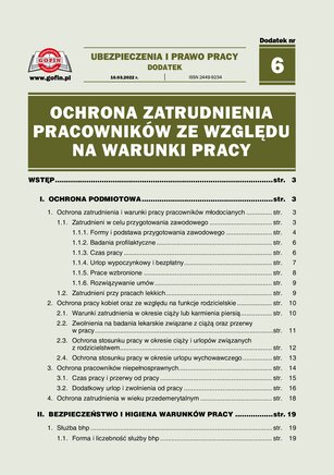 Ubezpieczenia i Prawo Pracy 6/2022