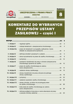 Ubezpieczenia i Prawo Pracy 8/2022