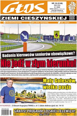 Głos Ziemi Cieszyńskiej 18/2022