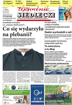 Tygodnik Siedlecki 38/2022