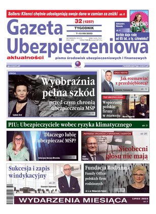 Gazeta Ubezpieczeniowa 32/2023