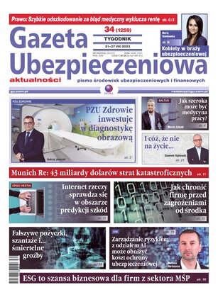 Gazeta Ubezpieczeniowa 34/2023