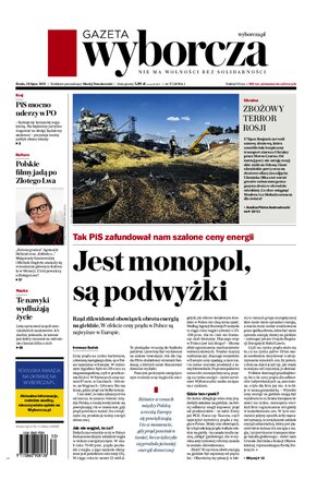Gazeta Wyborcza Stołeczna 172/2023
