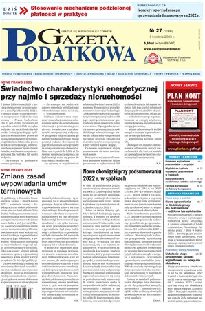 Gazeta Podatkowa 27/2023