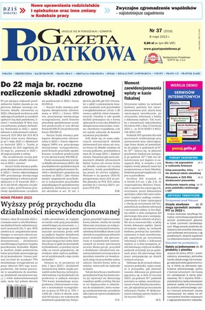 Gazeta Podatkowa 37/2023