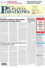 Gazeta Podatkowa 41/2023