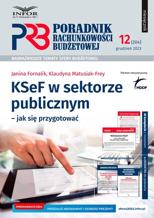Poradnik Rachunkowości Budżetowej 12/2023